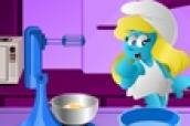 Smurfette Cake