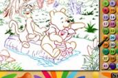 Winnie Coloring Math oyunu