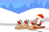 Santa Snowboard